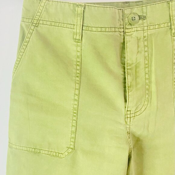 Lime Green Utility Chic — B.P. Cargo Pants (Size 6) - Picture 14 of 17
